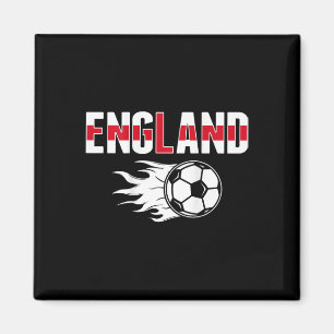 Engeland Voetbalfans Shirt - Engelse Vlag Voetbal Magneet