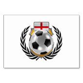 Engeland voetbalkampioenen kaart (Achterkant)