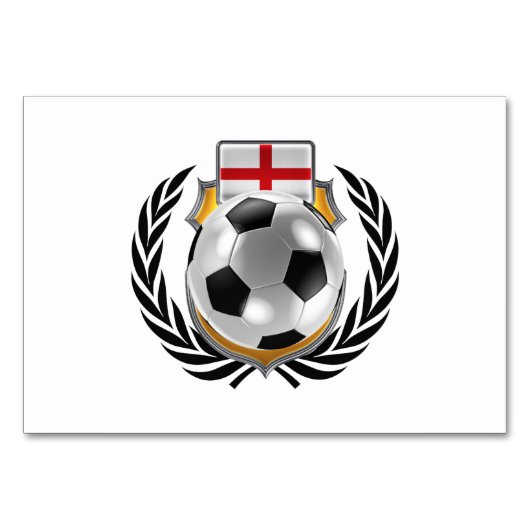 Engeland voetbalkampioenen kaart (Voorkant)