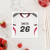 Engeland Voetbalshirt Aangepaste Naam Nummer Serve Servet (Insitu)