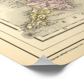 Engeland, Wales 3 Poster (Hoek)