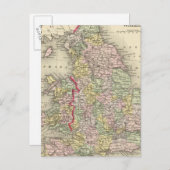 Engeland, Wales 4 Briefkaart (Voorkant / Achterkant)