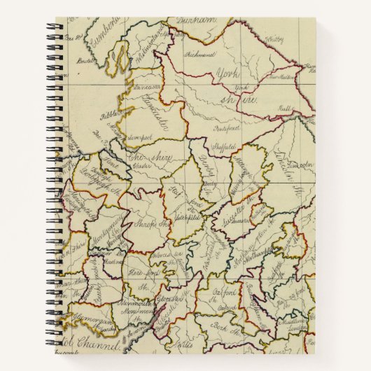 Engeland, Wales 4 Notitieboek (Voorkant)