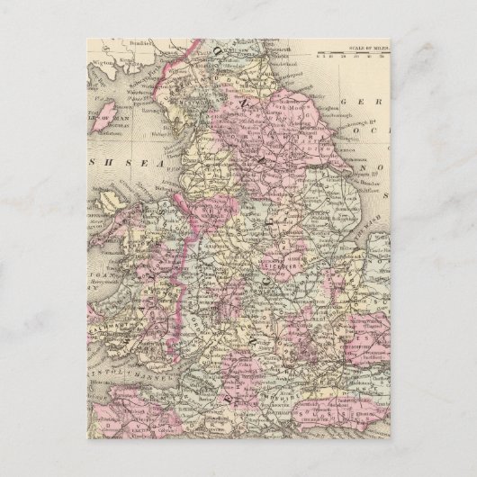 Engeland, Wales 5 Briefkaart (Voorkant)