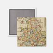 Engeland, Wales 6 Magneet (Voorkant / Achterkant)