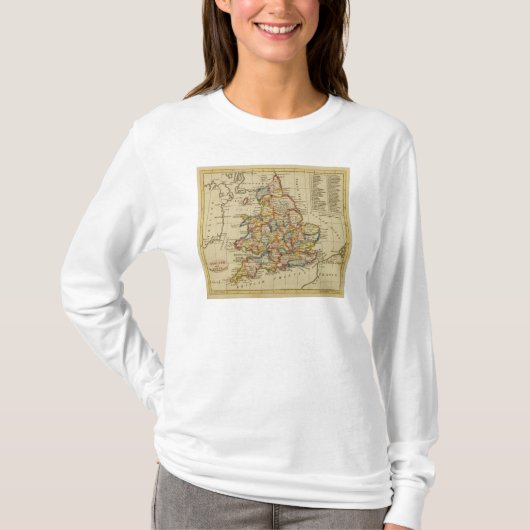 Engeland, Wales 6 T-shirt (Voorkant)
