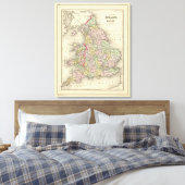 Engeland, Wales Canvas Afdruk (Insitu (Slaapkamer))
