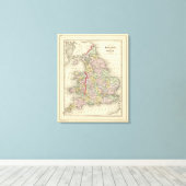 Engeland, Wales Canvas Afdruk (Insitu (Houten vloer))