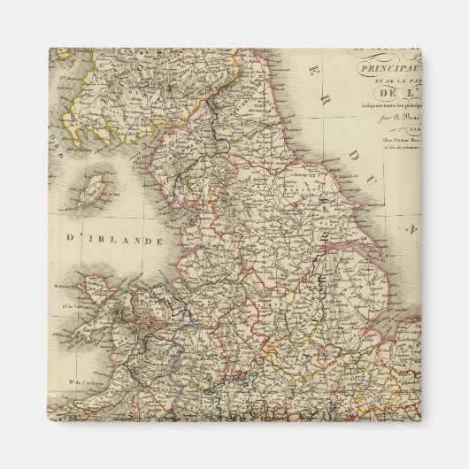 Engeland, Wales Magneet (Voorkant)