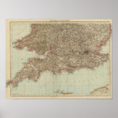 Engeland, Wales S Poster (Voorkant)