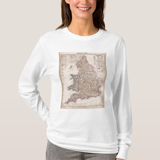 Engeland, Wales T-shirt (Voorkant)