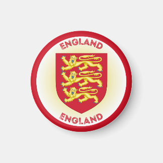 Engeland Wapen Cirkelvorm Magneet