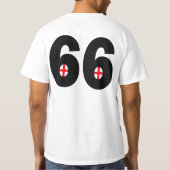 Engeland wereldbeker 1966 t-shirt (Achterkant)