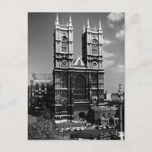 Engeland Westminster Abbey Briefkaart (Voorkant)