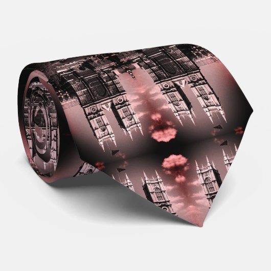 Engeland Westminster Abbey Stropdas (Opgerold)