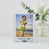  Engeland Whitley Bay British Travel Briefkaart (Staand voorkant)