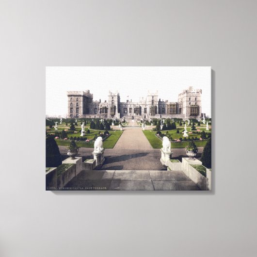  Engeland, Windsor Royal Castle, Berkshire Canvas Afdruk (Voorkant)