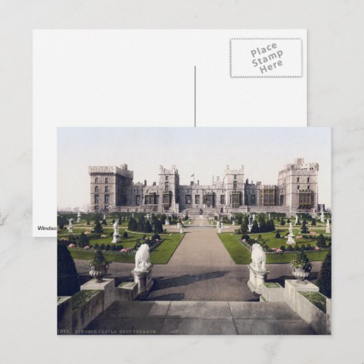  Engeland, Windsor Royal Castle Briefkaart (Voorkant / Achterkant)