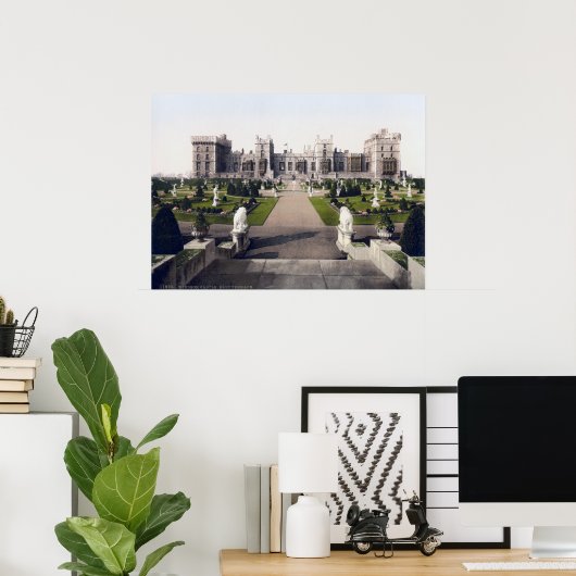  Engeland, Windsor Royal Castle Poster (Thuiskantoor)