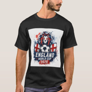 Engeland WK 2026 Leeuw Voetbal T-Shirt