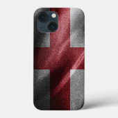 Engeland zijde vlag Case-Mate iPhone case (Achterkant)