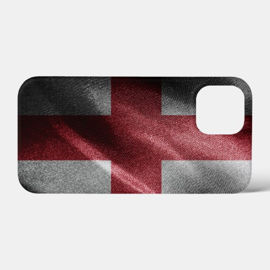 Engeland zijde vlag Case-Mate iPhone case (Achterkant (horizontaal))
