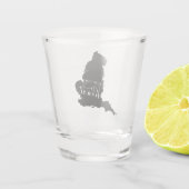 Engeland zit in mijn hart shot glas (Achterkant)