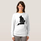 Engeland zit in mijn hart t-shirt (Voorkant volledig)