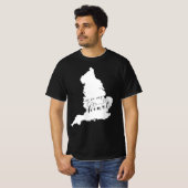 Engeland zit in mijn hart t-shirt (Voorkant volledig)