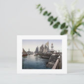     EngelandLowestoft Pier Head 1890's Briefkaart (Staand voorkant)