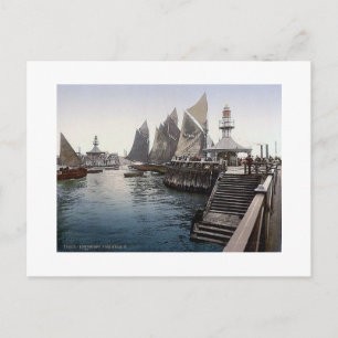     EngelandLowestoft Pier Head 1890's Briefkaart