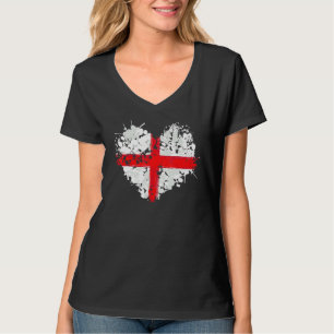 Engelandse vlag voor kinderen en Britse expats uit T-shirt