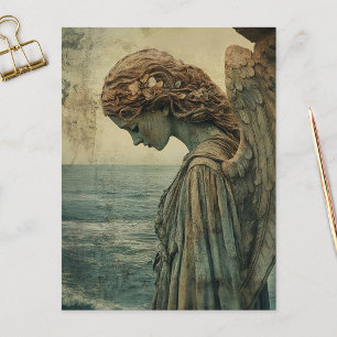 Engelbeeld met Patina Briefkaart