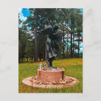 Engelbeeld Red Hill Cemetery Milledgeville GA Briefkaart