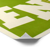 Engelberg, Zwitserland,Ski Poster (Hoek)