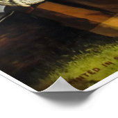 Engelberg, Zwitserland,Ski Poster (Hoek)