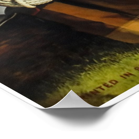 Engelberg, Zwitserland,Ski Poster (Hoek)