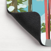 Engelberg Zwitserland ski poster Muismat (Hoek)