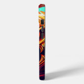 Engelbewaardende Sinaasappelkleurige Pompoen met G Case-Mate iPhone Case (Achterkant / Links)