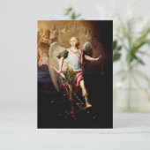 Engelbewaarder door Vladimir Borovikovsky Bedankkaart (Staand voorkant)