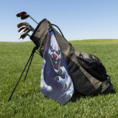 Engelbewaarder Golf Handdoek  (Groen)