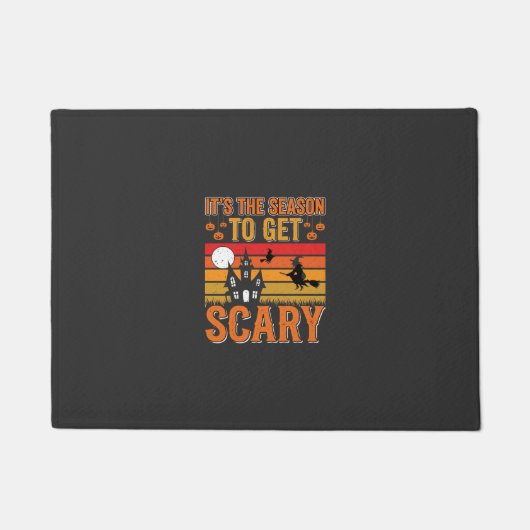 Engelbewaarder Halloween Heksenhuis Ontwerp_1 Deurmat (Voorkant)