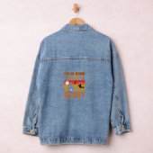 Engelbewaarder Halloween Heksenhuisontwerp_1 Denim Jacket (Hangar)