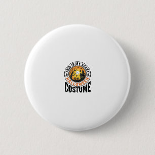 Engelbewaarder Halloween Kostuum Vintage Gravure S Ronde Button 5,7 Cm