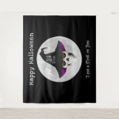 Engelbewaardersfeest voor heks Halloween Wandkleed (Voorkant)