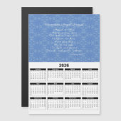 Engelbewaardersgebed Blauw 2026 Agenda (Voorkant / Achterkant)