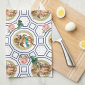 Engelen, Barok, rococo, , Theedoek (Quarter Fold)