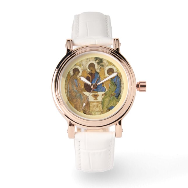 Engelen bij de Mamre Drie-eenheid Horloge (Voorkant)