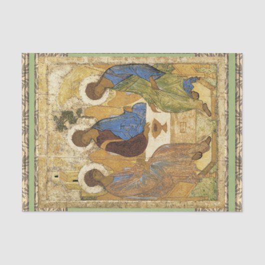 Engelen bij Marme Trinity Tissuepapier (Voorkant)