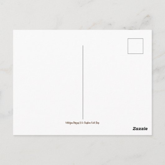 Engelen Bijbelvers Briefkaart (Achterkant)